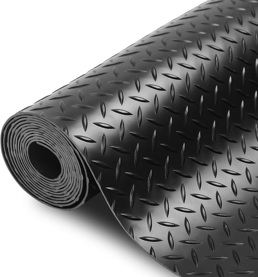 Premium Diamond Plate Rubber Mat